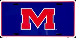 Ole Miss License Plate Tag