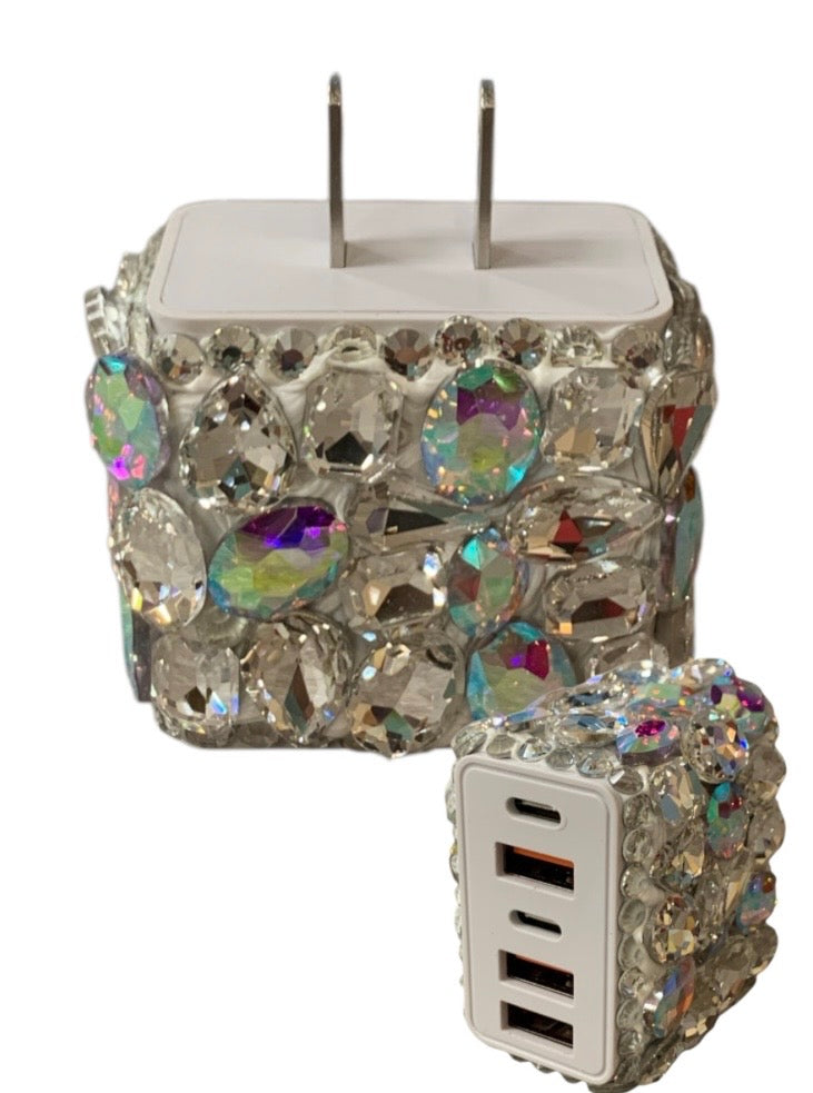 Bling Bling!! Multiple Port USB Charger Block