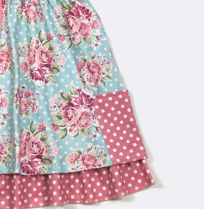 Clothing for Baby Girl - Polka Dot Blossom Girls Dress