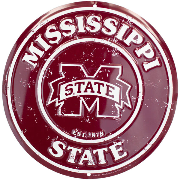 Mississippi State Circle Sign