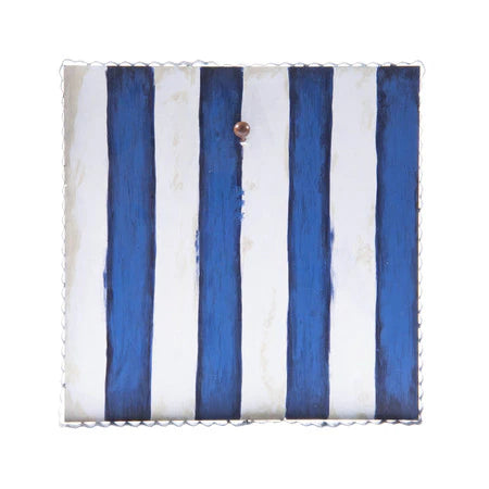 Decor RTC - Blue & White Striped Gallery Display Board