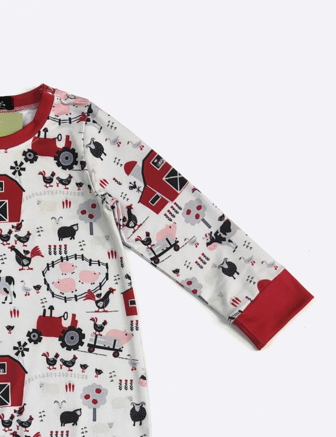 Clothing for Baby Boy - Red Barn Boy Romper