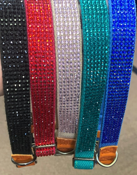 Bling Bling!! Rhinestone Dog Collar available in 6 colors