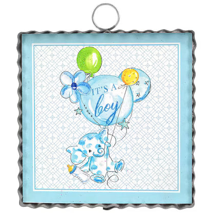 Decor - RTC Mini Art “It’s A Boy”