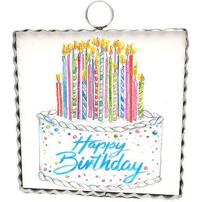 Decor - RTC Mini Art Happy Birthday Cake