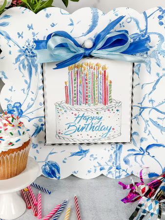 Decor - RTC Mini Art Happy Birthday Cake