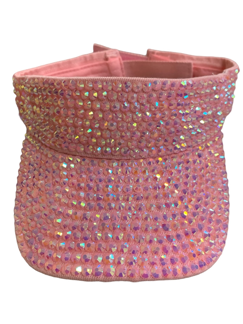 Bling Bling Pink Visor Cap