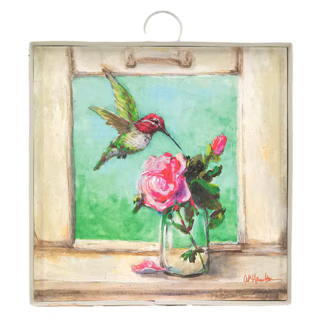 Decor - RTC Mini Art Hummingbird in the Window