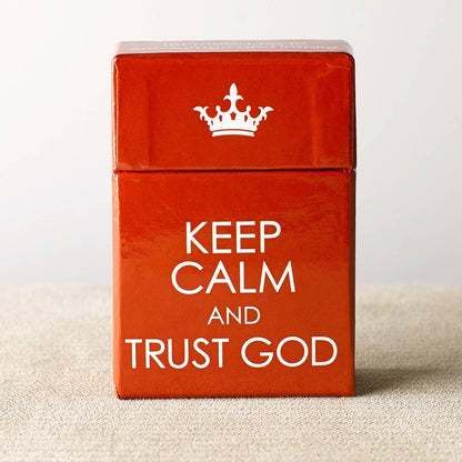 Box of Blessings Keep Calm & Trust God