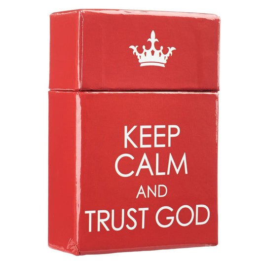 Box of Blessings Keep Calm & Trust God