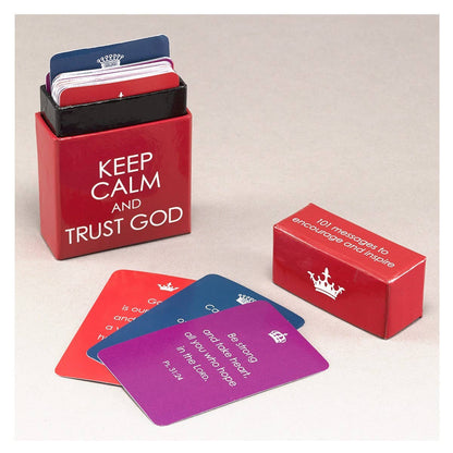 Box of Blessings Keep Calm & Trust God