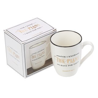 I Know The Plans Ceramic Coffee Mug – Jeremiah 29:11