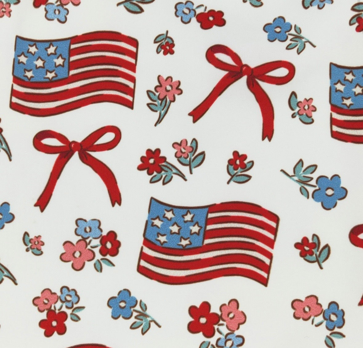 Clothing for Toddler Girl-Red White & Blue Ruffles Girls Skort Set