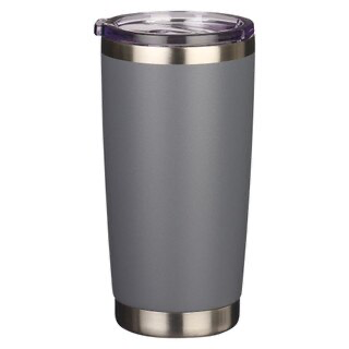 Walk By Faith Gray Stainless Steel Mug - 1 Corinthians 5:7