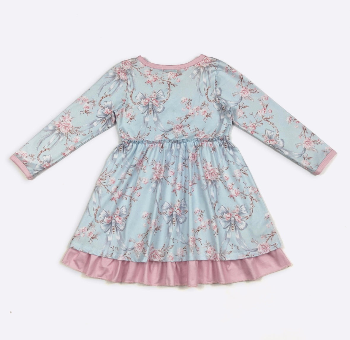 Clothing for Toddler Girl - Blue Rose Girls Dress