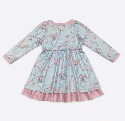 Clothing for Toddler Girl - Blue Rose Girls Dress