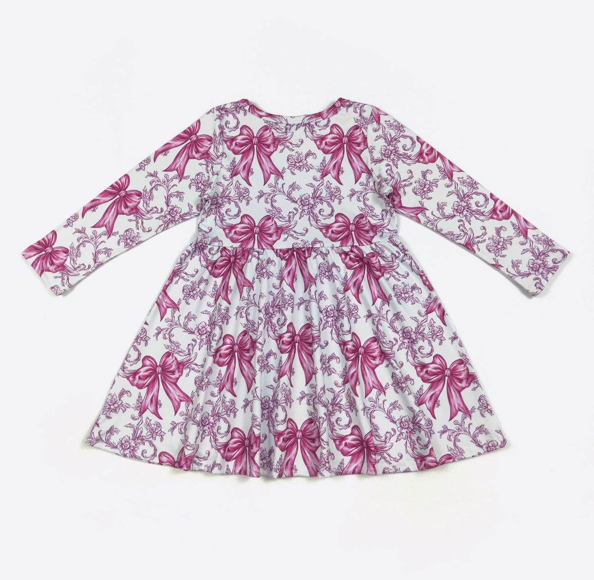 Clothing for Toddler Girl - Magenta Coquette Girls Dress