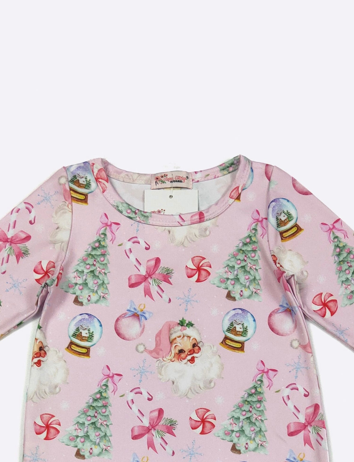 Clothing for Baby Girl - Snowglobe Santa Baby Romper