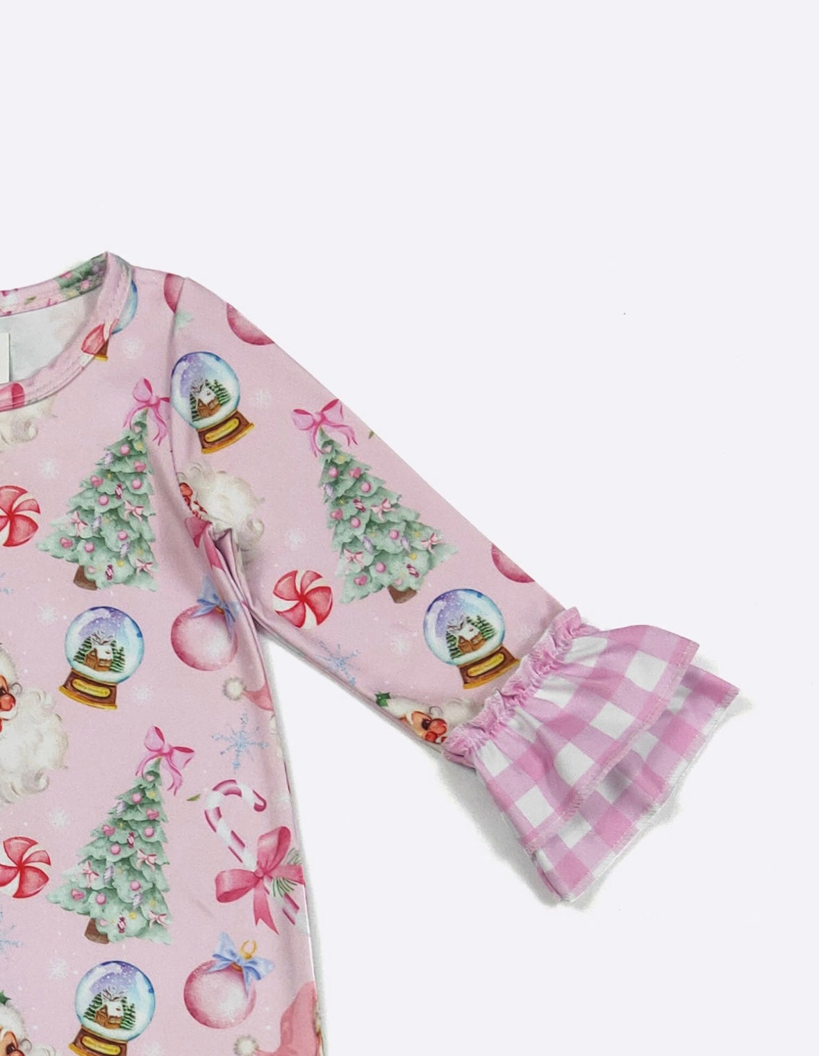 Clothing for Baby Girl - Snowglobe Santa Baby Romper