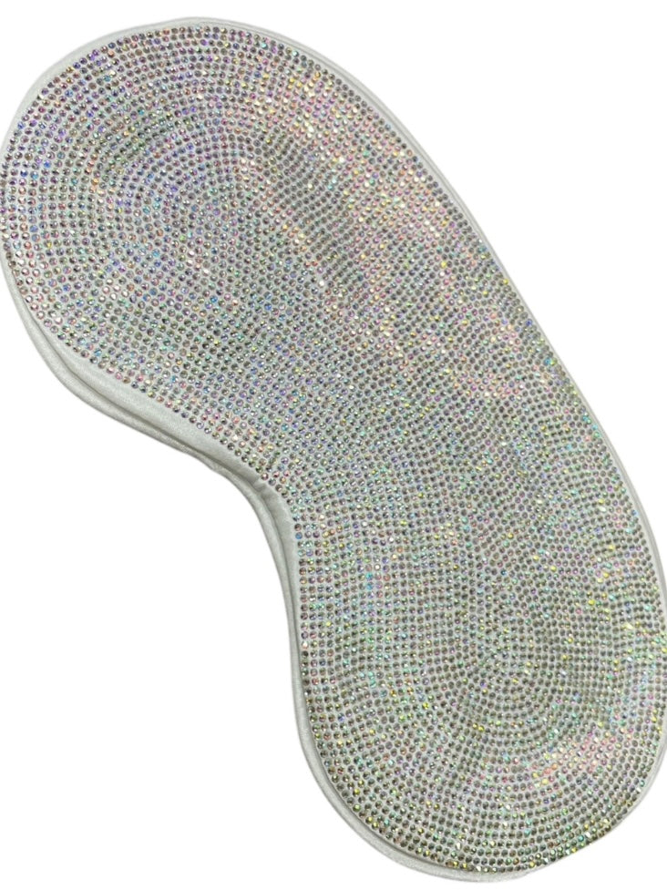 Bling Bling!! Silver AB Sleep Mask