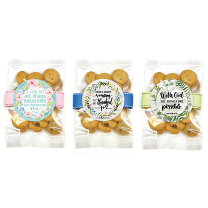 Oh, Sugar! Cookie Bags (small) with Bible Verses - Chocolate Chip