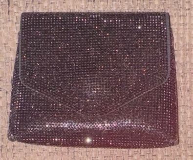 Bling Bling!! Crystal-embellished mini shoulder/evening bag with adjustable gold chain - available in 6 colors