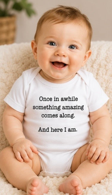 Clothing for baby - Printed Baby Onesies with Funny Sayings (7 styles)