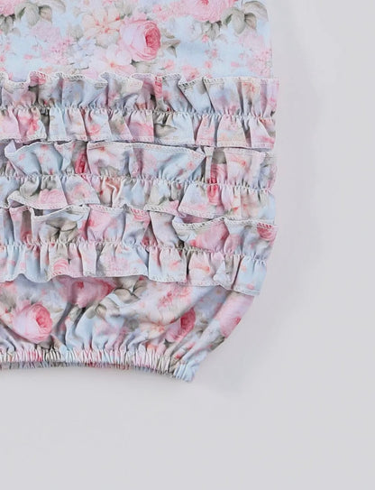 Clothing for Baby Girl - Vintage Peach Baby Gown fits Newborn to 3 Months