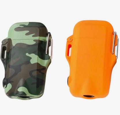 Quad-Core Arc Spark Lighter - available in Orange & Camo