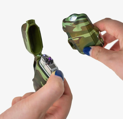 Quad-Core Arc Spark Lighter - available in Orange & Camo