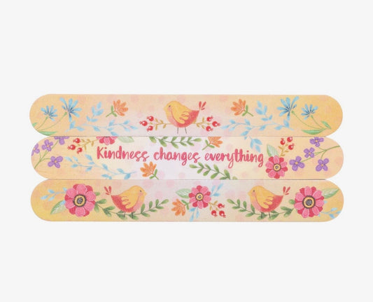 Emery Board Set: Kindness