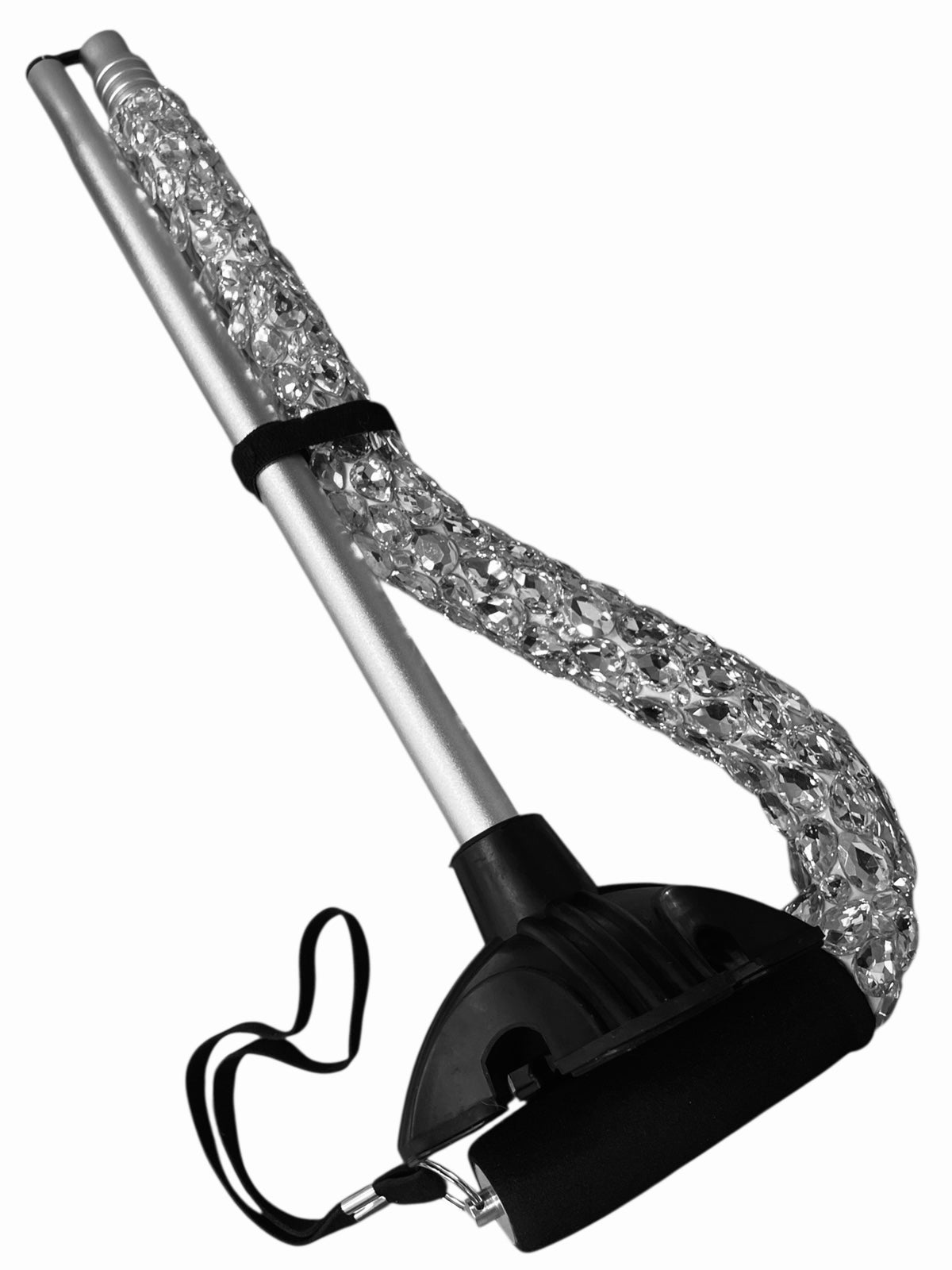 Bling Bling! Large Clear Rhinestone Walking Cane
