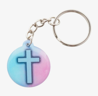 Tap to Pray™ NFC Prayer Keychain – Daily Bible Verse & Prayer - available in 6 colors