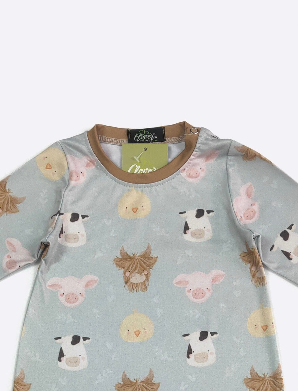 Clothing for Baby Boy - Baby Barnyard Romper