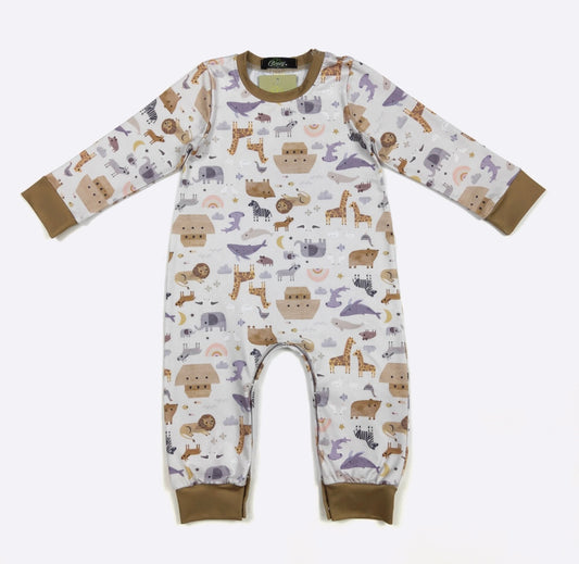 Clothing for Baby Boy - Noah's Ark Boy Romper