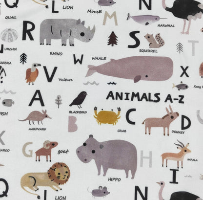 Clothing for Baby Boy - Animal Alphabet Boy Romper