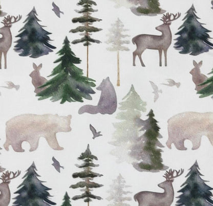 Clothing for Baby Girl -Emerald Woodland Baby Romper