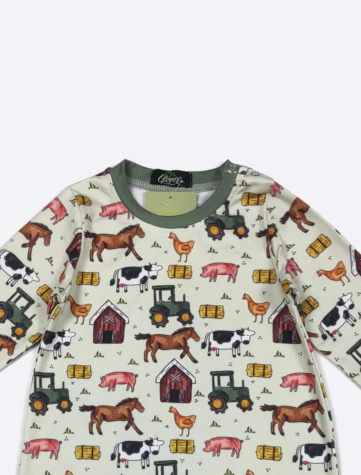 Clothing for Baby Boy - Farm Life Boy Romper