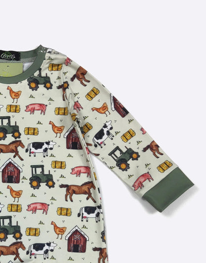 Clothing for Baby Boy - Farm Life Boy Romper