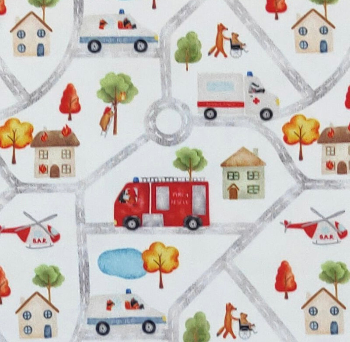 Clothing for Baby Boy - First Responders Boy Romper