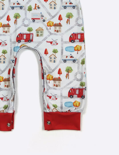 Clothing for Baby Boy - First Responders Boy Romper