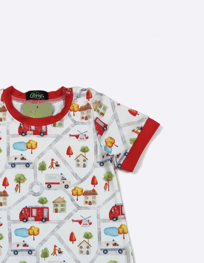 Clothing for Baby Boy - First Responders Boy Romper