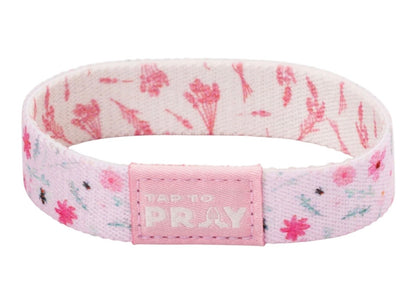 Tap to Pray® Two-Sided NFC Faith Wristband Bracelet - Multiple Styles & Colors