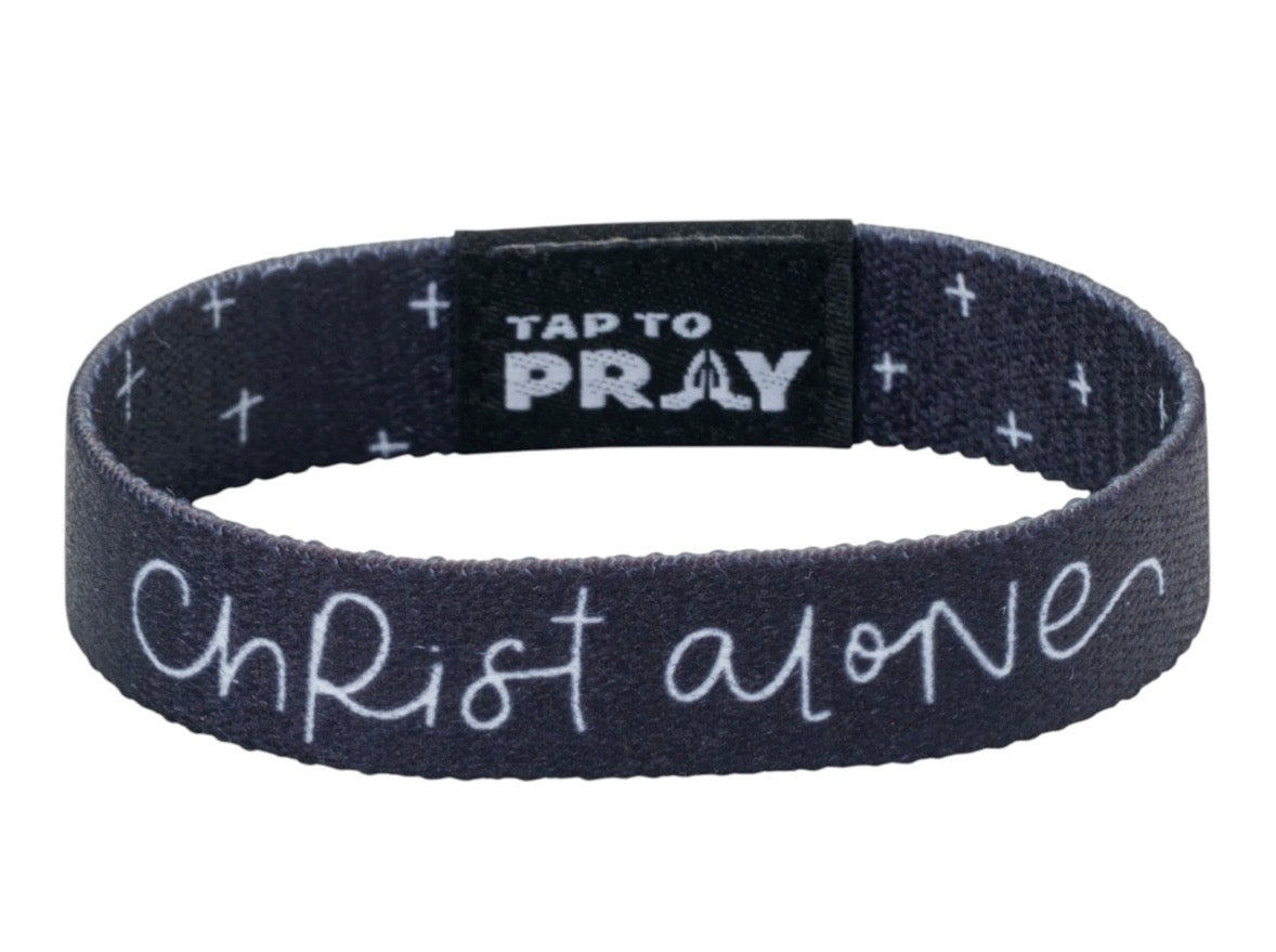 Tap to Pray® Two-Sided NFC Faith Wristband Bracelet - Multiple Styles & Colors