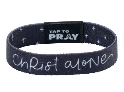 Tap to Pray® Two-Sided NFC Faith Wristband Bracelet - Multiple Styles & Colors