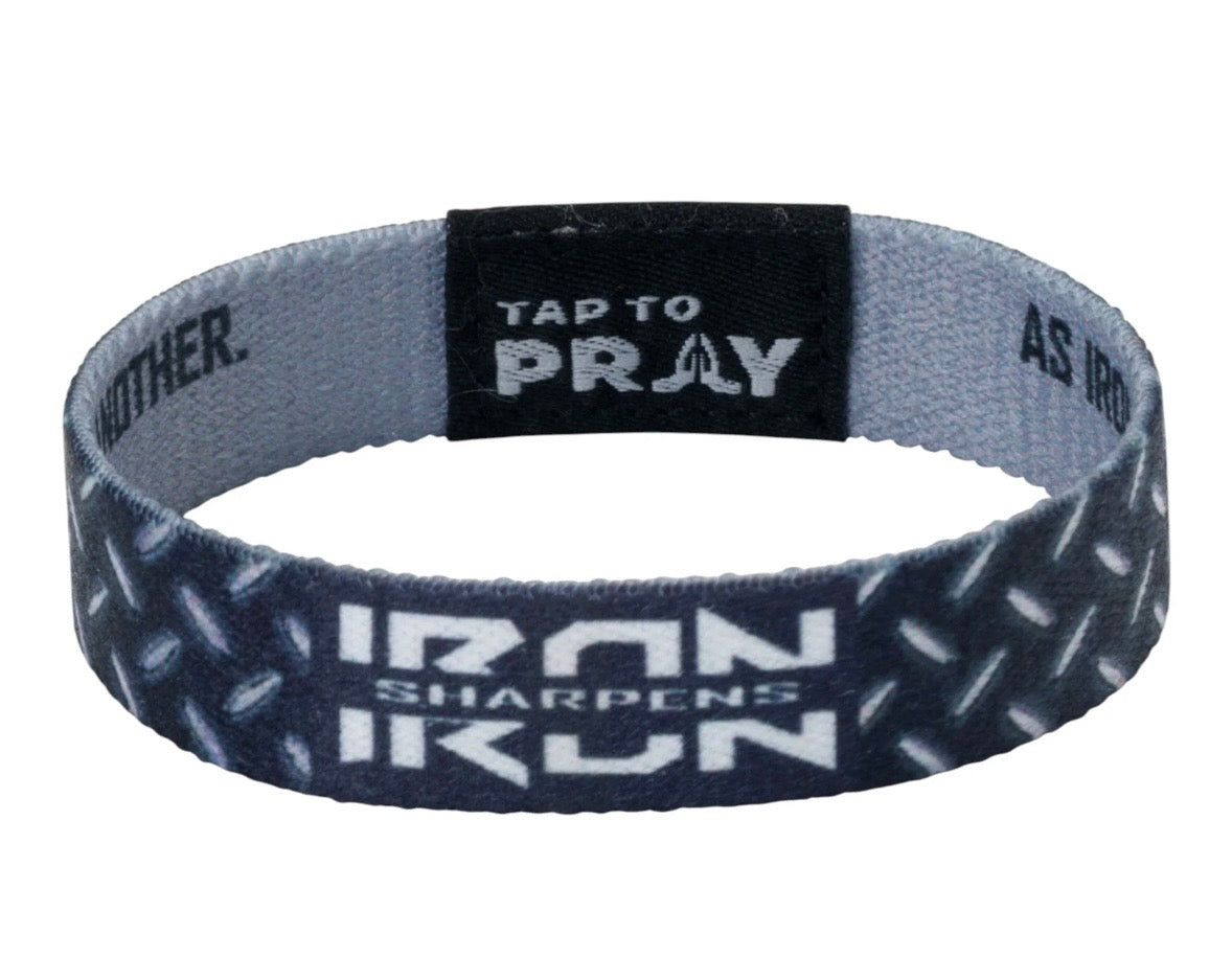 Tap to Pray® Two-Sided NFC Faith Wristband Bracelet - Multiple Styles & Colors