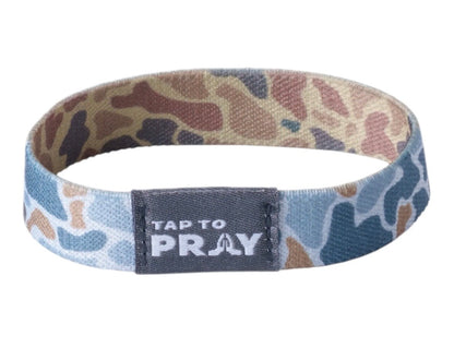 Tap to Pray® Two-Sided NFC Faith Wristband Bracelet - Multiple Styles & Colors