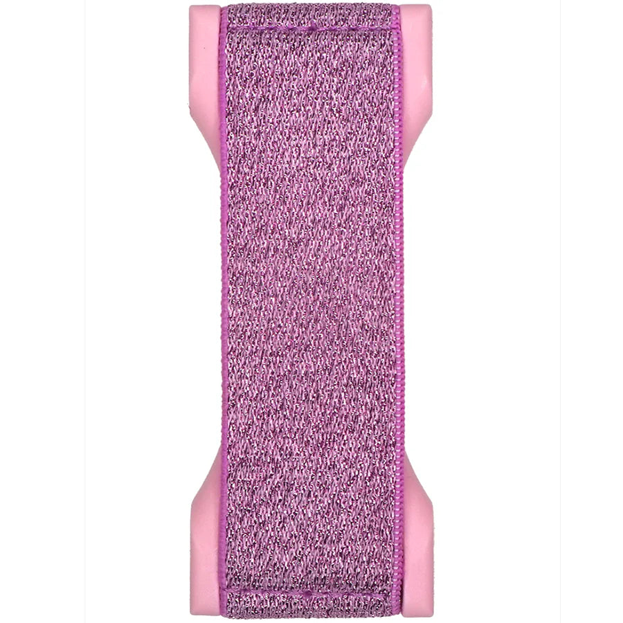 LoveHandle PRO - Pink Glitter Elastic with Kickstand