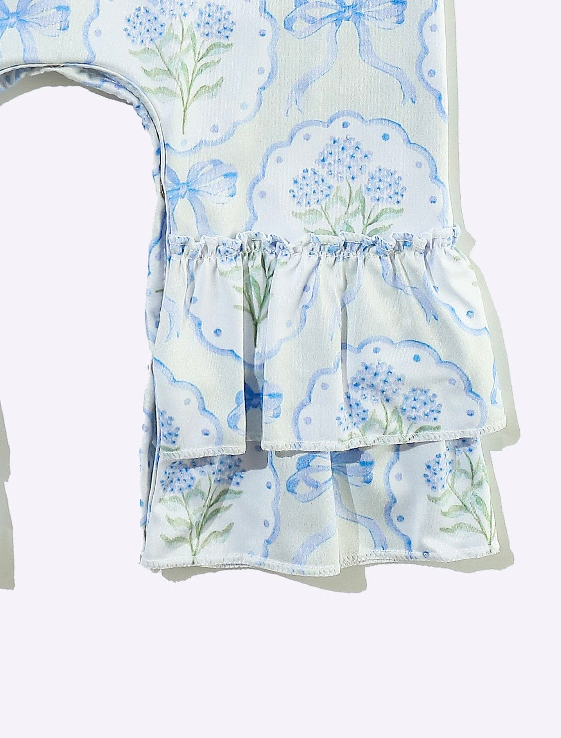 Clothing for Baby Girl - Hydrangea Baby Romper