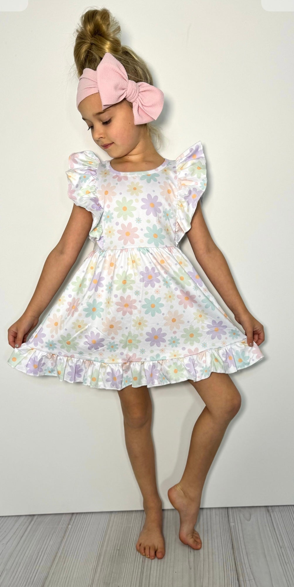 Clothing for Toddler Girl - Happy Daisy Girls Dress